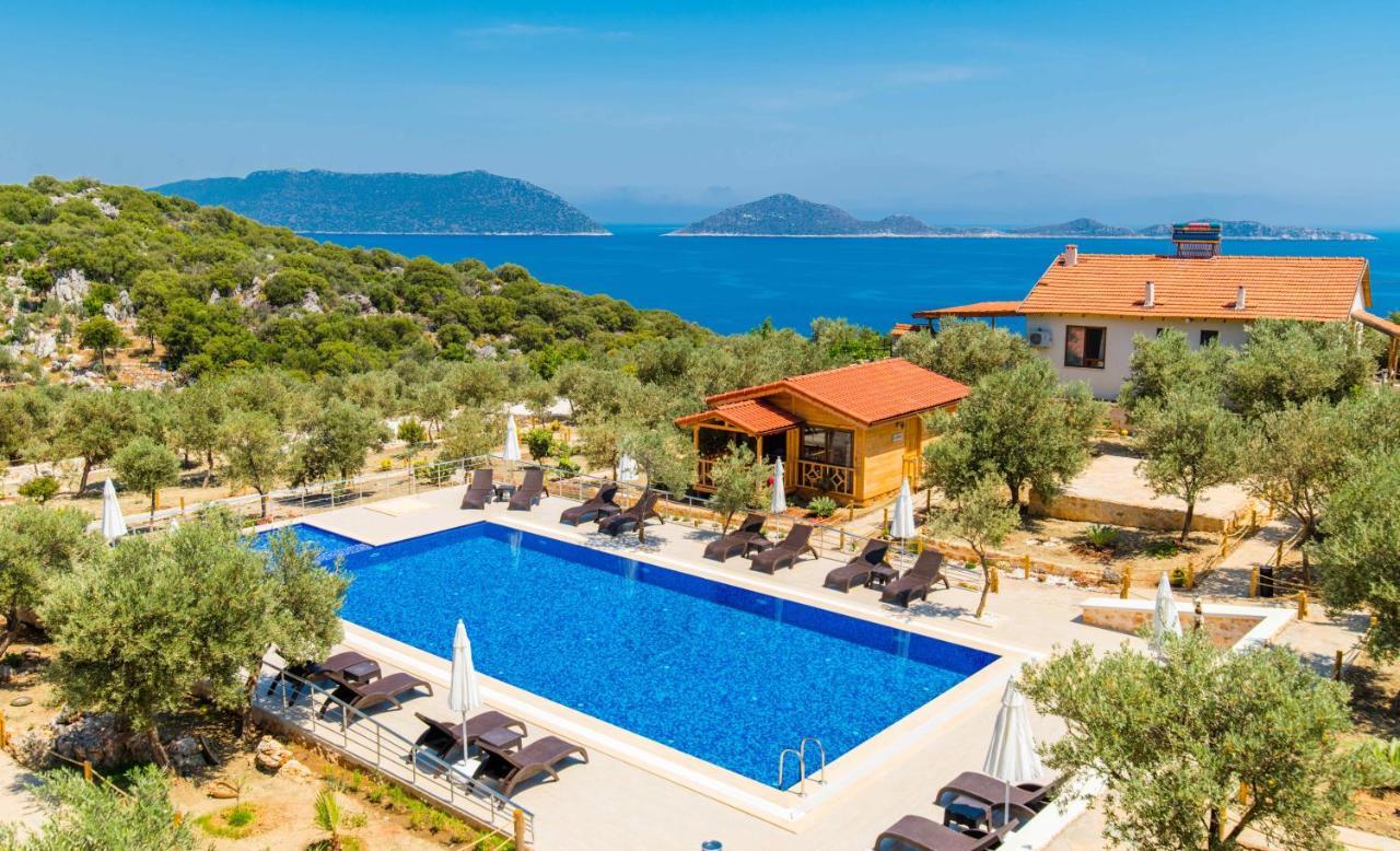 كاس Doganin Ruhu Hotel & Bungalow المظهر الخارجي الصورة