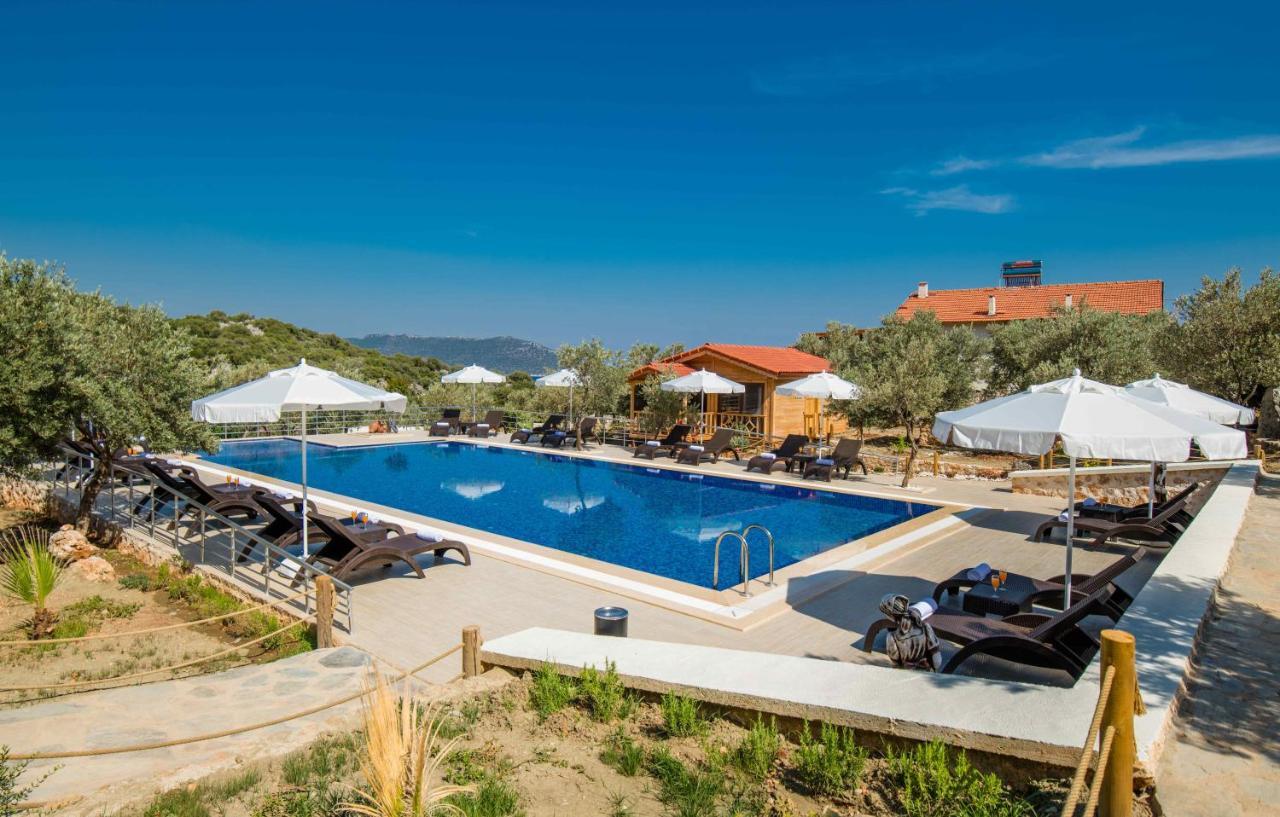 كاس Doganin Ruhu Hotel & Bungalow المظهر الخارجي الصورة