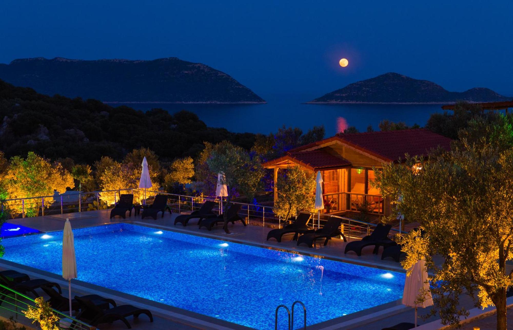 كاس Doganin Ruhu Hotel & Bungalow المظهر الخارجي الصورة
