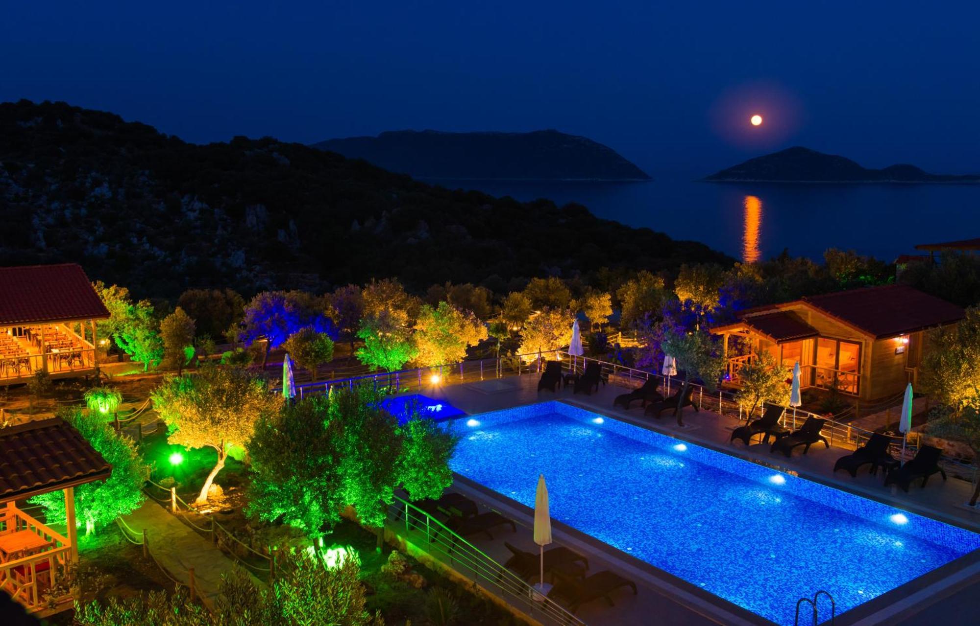 كاس Doganin Ruhu Hotel & Bungalow المظهر الخارجي الصورة