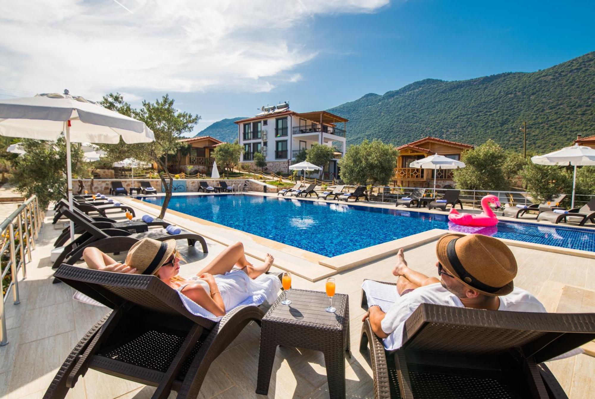 كاس Doganin Ruhu Hotel & Bungalow المظهر الخارجي الصورة
