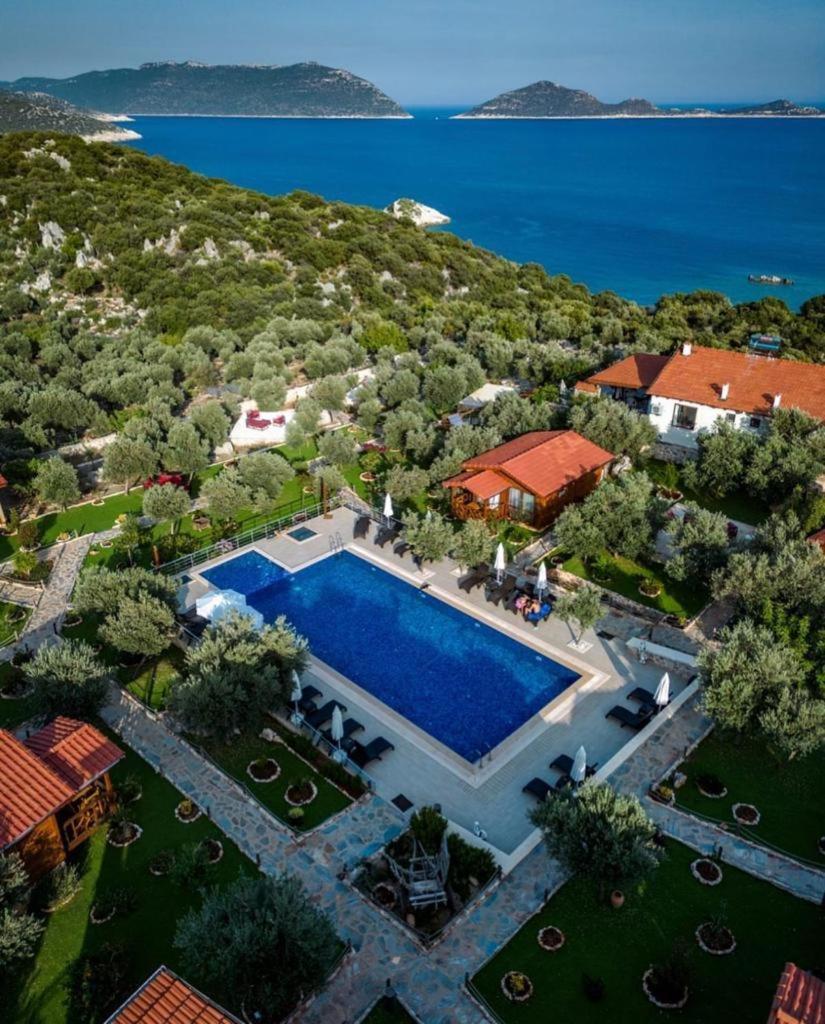 كاس Doganin Ruhu Hotel & Bungalow المظهر الخارجي الصورة